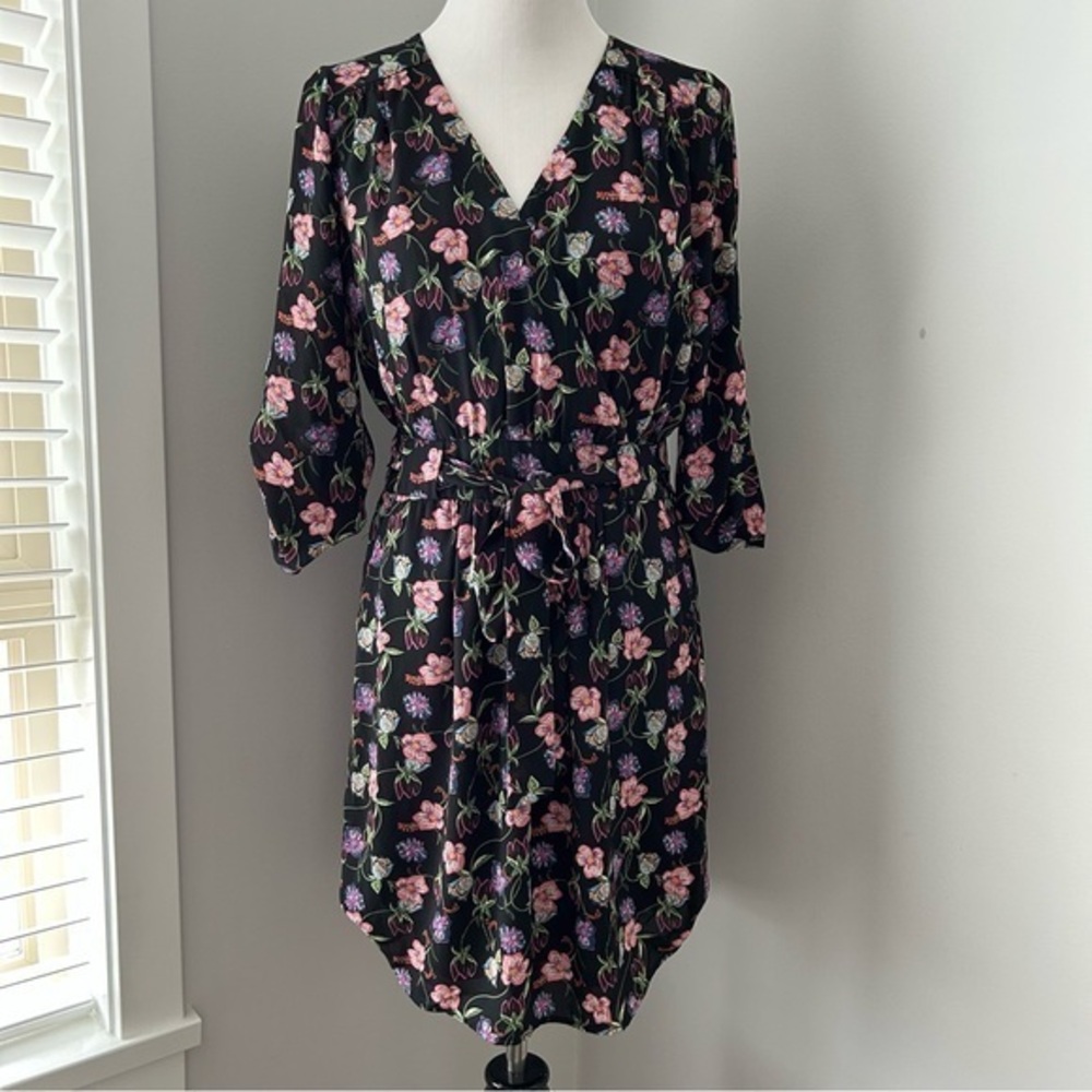 House of Harlow 1960 Floral Shirt Dress - Picture 1 of 10